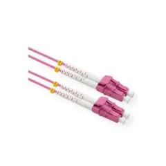VALUE LWL-Kabel 50 125m OM4, LC LC, Low-Loss-Stecker, violett, 5 m