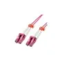VALUE LWL-Kabel 50 125m OM4. LC LC. Low-Loss-Stecker. violett. 7 m