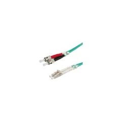 VALUE LWL-Kabel 50 125um OM3 LC ST trkis 3m