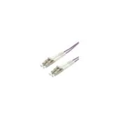 VALUE LWL-Kabel 50 125um OM4 LC LC violett 0.5m