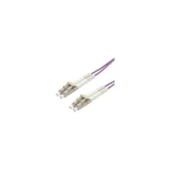 VALUE LWL-Kabel 50 125um OM4 LC LC violett 10m