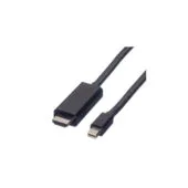 VALUE Mini DisplayPort Kabel. Mini DP-UHDTV. ST ST. schwarz. 2 m