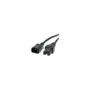 VALUE Netzkabel IEC320 C14 Stecker - C15 Buchse. H05RN-F. schwarz. 1.8 m