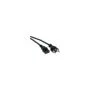 VALUE Netzkabel T12 auf C13. schwarz. 3 m