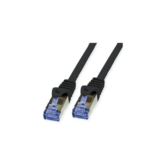 VALUE Outdoor Patchkabel Cat.6A (Class EA) S FTP (PiMF), Massivdraht, LSOH, schwarz, 30 m — image 1
