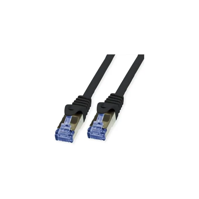 VALUE Outdoor Patchkabel Cat.6A (Class EA) S FTP (PiMF). Massivdraht. LSOH. schwarz. 50 m — image 1