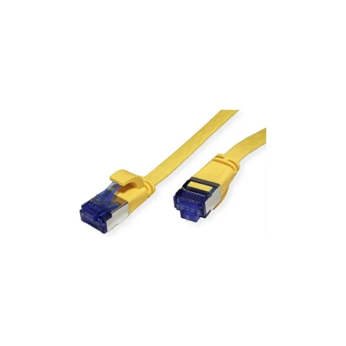VALUE Patchkabel Cat.6A (Class EA) FTP. extra-flach. gelb. 0.5 m — image 2