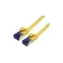 VALUE Patchkabel Cat.6A (Class EA) FTP, extra-flach, gelb, 3 m