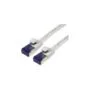 VALUE Patchkabel Cat.6A (Class EA) FTP. extra-flach. grau. 1.5 m