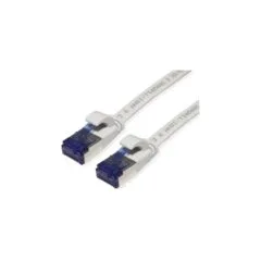 VALUE Patchkabel Cat.6A (Class EA) FTP. extra-flach. grau. 3 m
