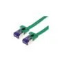 VALUE Patchkabel Cat.6A (Class EA) FTP, extra-flach, grn, 1 m