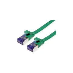 VALUE Patchkabel Cat.6A (Class EA) FTP. extra-flach. grn. 5 m
