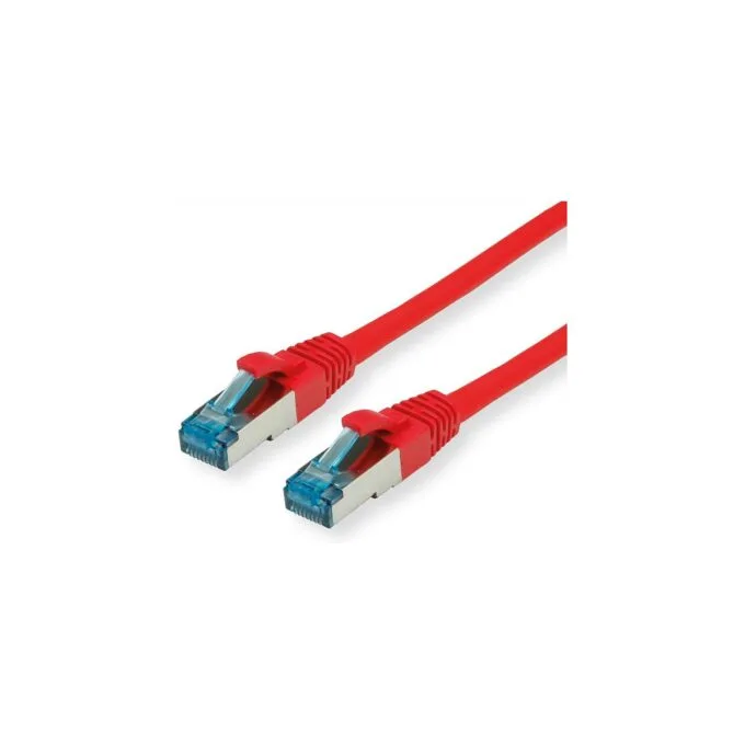 VALUE Patchkabel Cat.6A (Class EA) S FTP (PiMF). LSOH. rot. 0.3 m — image 1