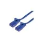 VALUE Patchkabel Cat.6A (Class EA) UTP. extra-flach. blau. 5 m
