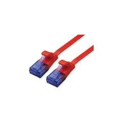 VALUE Patchkabel Cat.6A (Class EA) UTP. extra-flach. rot. 2 m