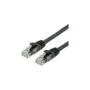 VALUE Patchkabel Cat.6A (Class EA) UTP. schwarz. 0.3 m