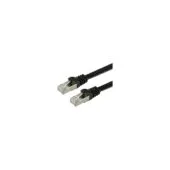 VALUE Patchkabel Kat.6 Class E FTP extra-flach schwarz 3m