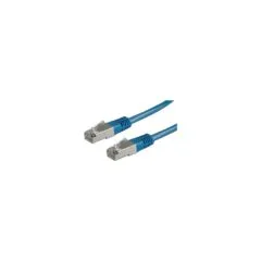 VALUE Patchkabel Kat.6 Class E S FTP PiMF blau 10m