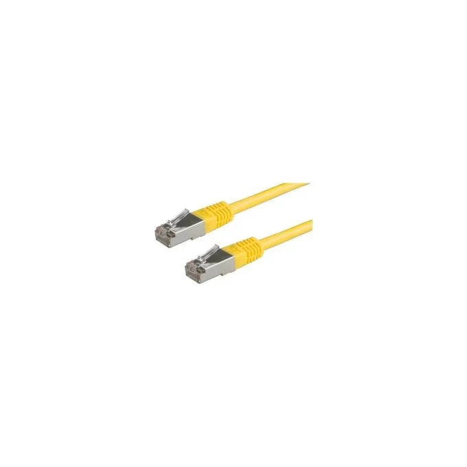 VALUE Patchkabel Kat.6 Class E S FTP PiMF gelb 3m — image 1