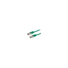 VALUE Patchkabel Kat.6 Class E S FTP PiMF grn 0.5m