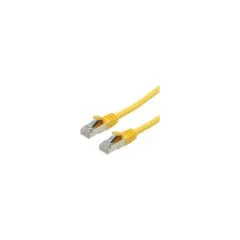 VALUE Patchkabel Kat.6 Class E S FTP PiMF LSOH gelb 2m