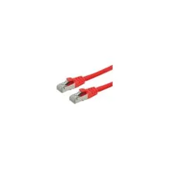VALUE Patchkabel Kat.6 Class E S FTP PiMF LSOH rot 1.5m