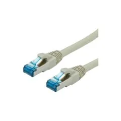 VALUE Patchkabel Kat.6A Class EA S FTP PiMF LSOH grau 1,5m
