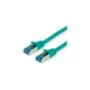 VALUE Patchkabel Kat.6A Class EA S FTP PiMF LSOH grn 1.5m