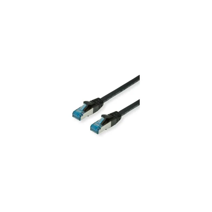 VALUE Patchkabel Kat.6A Class EA S FTP PiMF LSOH schwarz 7m — image 1