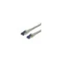 VALUE Patchkabel Kat.6A Class EA S FTP PiMF Massivdraht LSOH grau 50m