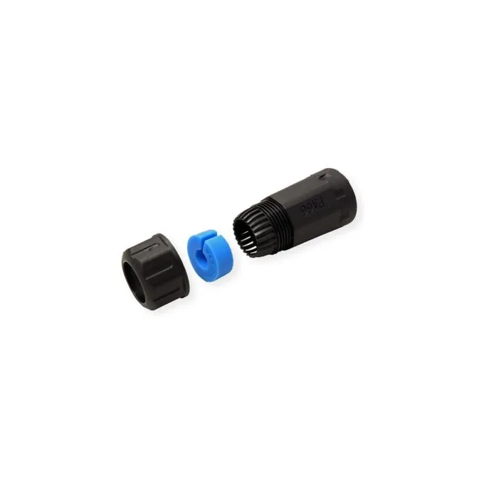 VALUE RJ-45 Kupplung geschirmt, Cat.6 (Class E), Outdoor Industrie, schwarz — image 2