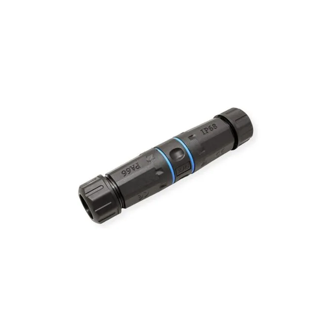VALUE RJ-45 Kupplung geschirmt, Cat.6 (Class E), Outdoor Industrie, schwarz — image 3