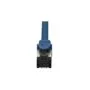 VALUE S FTP-(PiMF-) Patchkabel Cat.8 (Class I), LSOH, Litzendraht, blau, 1 m