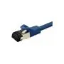 VALUE S FTP-(PiMF-) Patchkabel Cat.8 (Class I), LSOH, Litzendraht, blau, 3 m