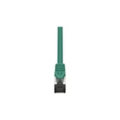VALUE S FTP-(PiMF-) Patchkabel Cat.8 (Class I). LSOH. Litzendraht. grn. 2 m