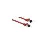 VALUE S FTP-(PiMF-) Patchkabel Cat.8 (Class I), LSOH, Litzendraht, rot, 3 m