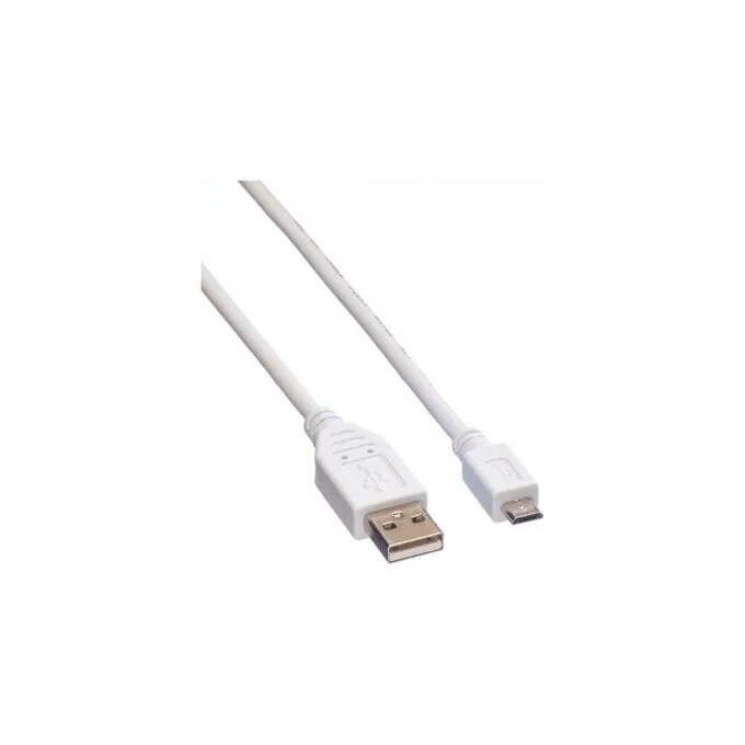 VALUE USB 2.0 Kabel. USB A ST - Micro USB B ST. wei. 0.15 m — image 3