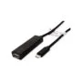 VALUE USB 2.0 Verlngerung. aktiv. mit Repeater. A-C. schwarz. 15 m