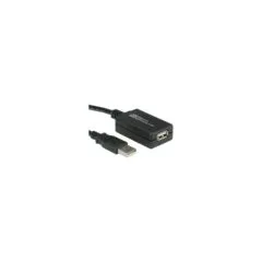 VALUE USB 2.0 Verlngerung aktiv mit Repeater schwarz 12m