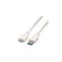 VALUE USB 3.2 Gen 1 Kabel. A ST - Micro B ST. wei. 0.15 m