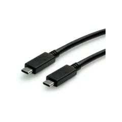 VALUE USB 3.2 Gen 2 Kabel. C-C. ST ST. 4K UHD-1. 10Gbit s. Emark. 100W. wei. 1 m