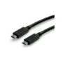 VALUE USB 3.2 Gen 2 Kabel. C-C. ST ST. 4K UHD-1. 10Gbit s. Emark. 100W. wei. 1 m