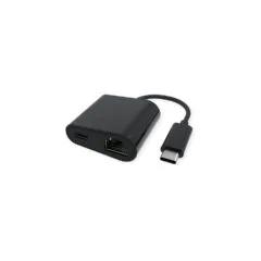 VALUE USB 3.2 Gen 2 Typ C zu Gigabit Ethernet Konverter + 1x PD Port. 100W