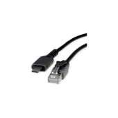 VALUE USB 3.2 Gen 2 Typ C zu Gigabit Ethernet Konverterkabel. schwarz. 5 m