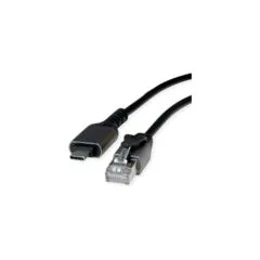 VALUE USB 3.2 Gen 2 Typ C zu Gigabit Ethernet Konverterkabel. schwarz. 5 m