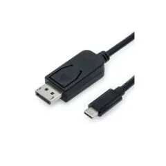 VALUE USB Typ C - DisplayPort Adapterkabel. v1.2. ST ST. 2 m