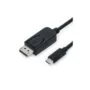 VALUE USB Typ C - DisplayPort Adapterkabel. v1.2. ST ST. 2 m