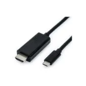 VALUE USB Typ C - HDMI Adapterkabel. 4K. ST ST. 1 m