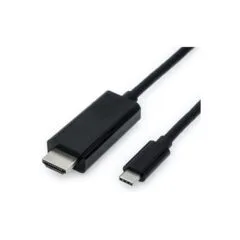 VALUE USB Typ C - HDMI Adapterkabel. 4K. ST ST. 1 m