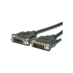 VALUE Verlngerungskabel DVI DVI ST-BU 24+1 dual link 1m